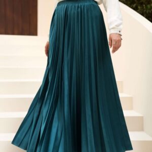CIB061-Winter Glow Velvet Skirt